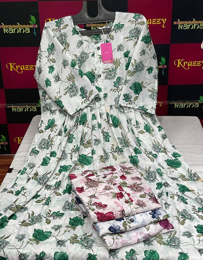 Aarav Kanha Rinkle Anarkali Kurtis Exporter