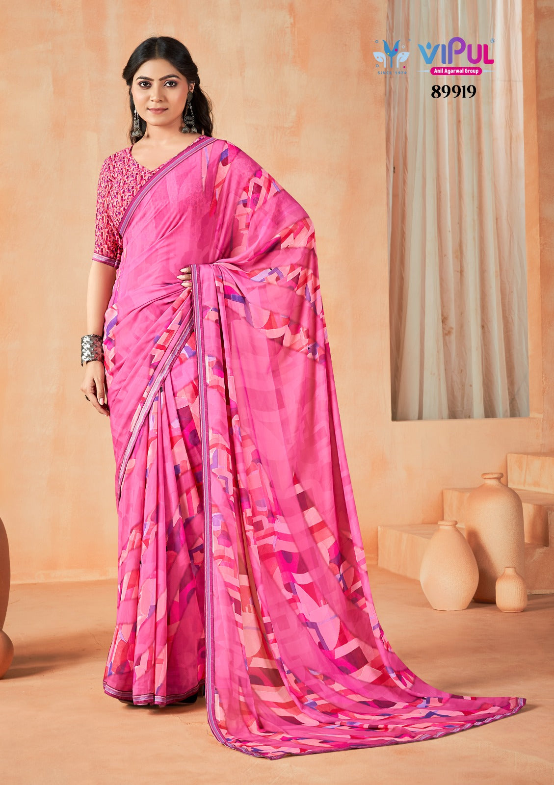 Aardhya Vol 2 Vipul Weightless Sarees Wholesaler Gujarat