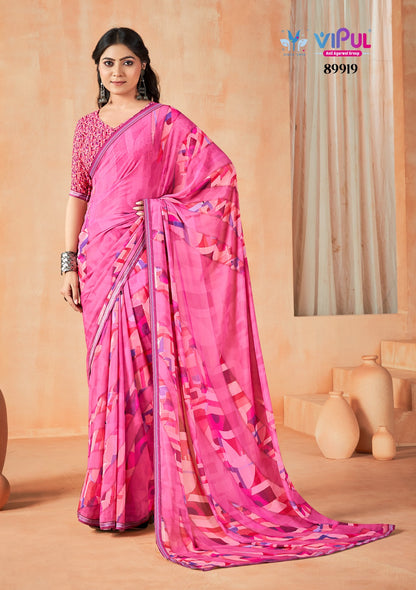 Aardhya Vol 2 Vipul Weightless Sarees Wholesaler Gujarat