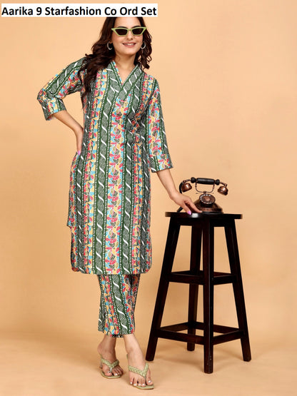 Aarika 9 Starfashion Jaam Co Ord Set Wholesale Price