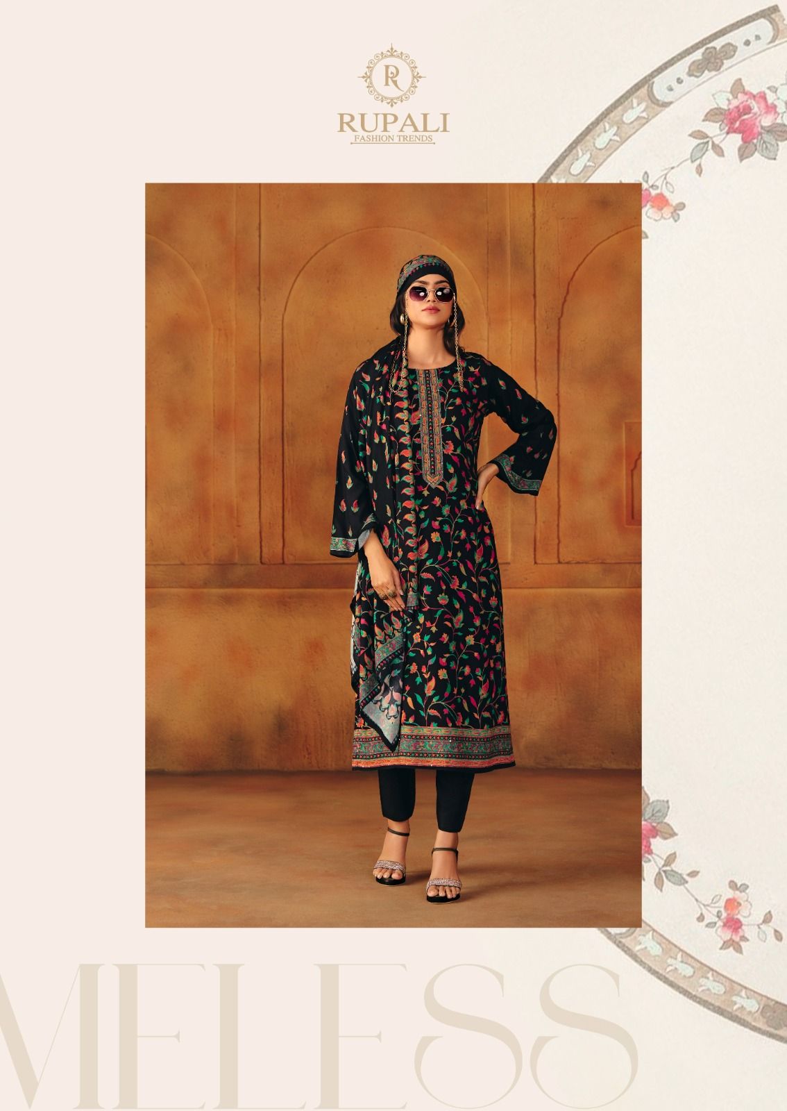 Aarini Rupali Pashmina Suits Supplier Gujarat