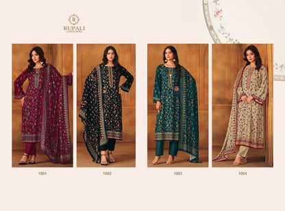 Aarini Rupali Pashmina Suits Supplier Gujarat