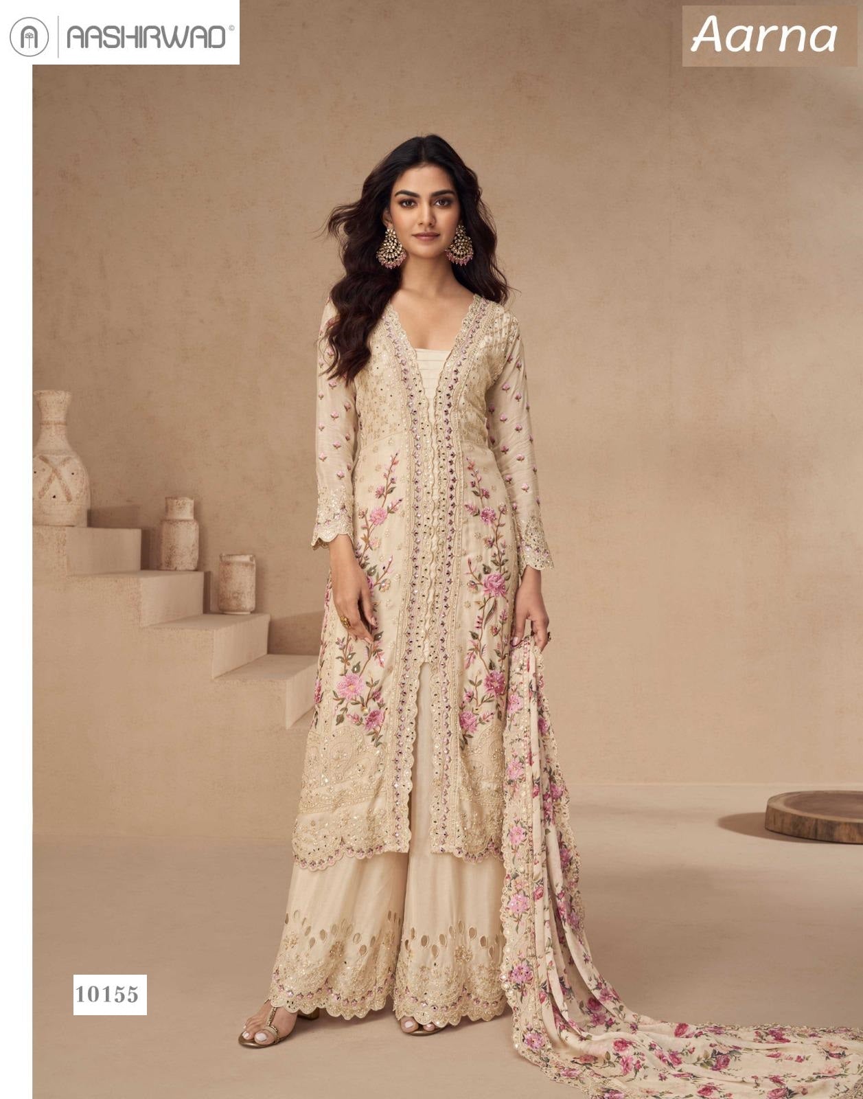 Aarna Aashirwad Creation Chinnon Pakistani Readymade Suits Wholesale Price