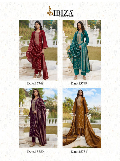 Aarna Ibiza Banglori Silk Pant Style Suits Wholesale Price