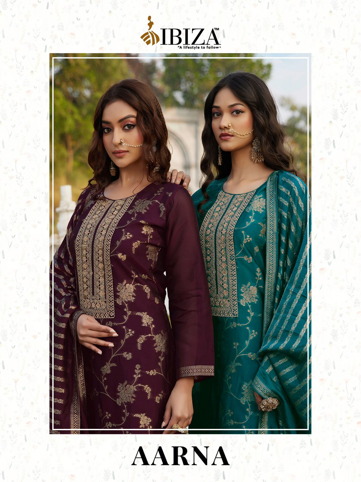 Aarna Ibiza Banglori Silk Pant Style Suits Wholesale Price