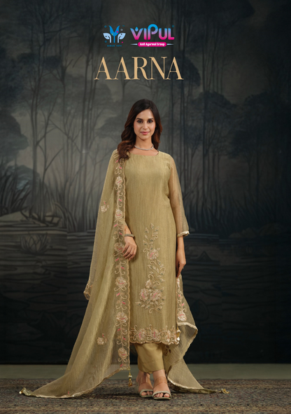 Aarna Vipul Salsa Pant Style Suits Wholesaler India