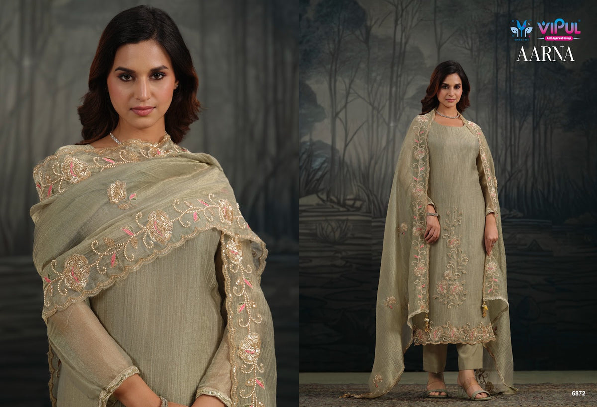 Aarna Vipul Salsa Pant Style Suits Wholesaler India