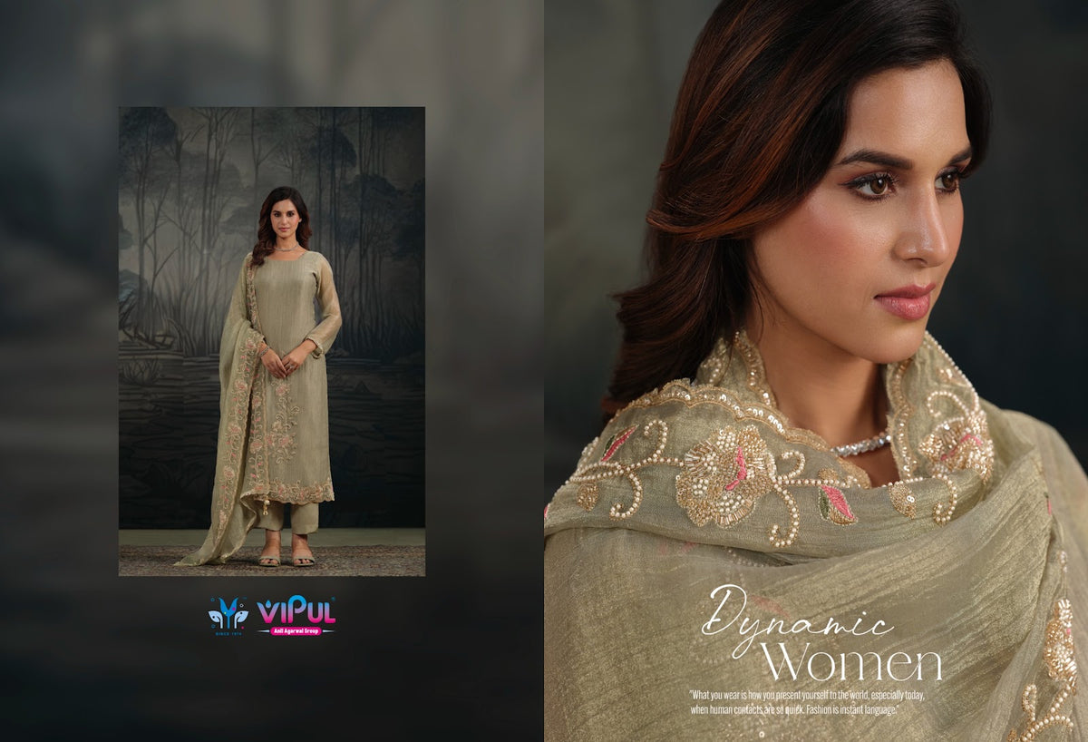 Aarna Vipul Salsa Pant Style Suits Wholesaler India