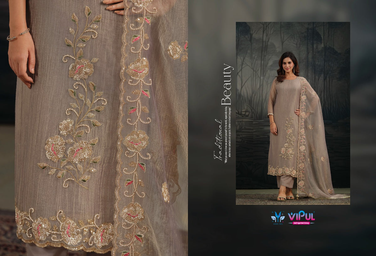 Aarna Vipul Salsa Pant Style Suits Wholesaler India