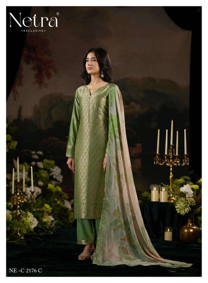 Aarna Vol 8 Netra Bemberg Muslin Pant Style Suits Manufacturer Gujarat