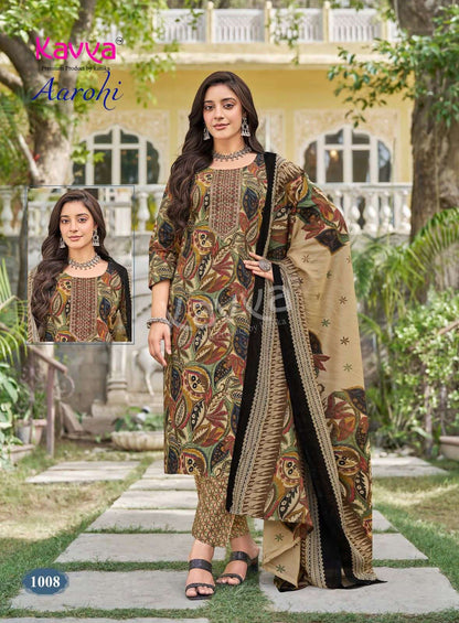 Aarohi Vol 1 Kavya Readymade Cotton Pant Suits Supplier Gujarat