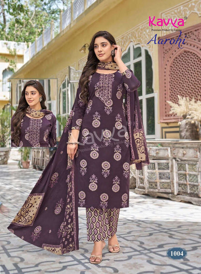 Aarohi Vol 1 Kavya Readymade Cotton Pant Suits Supplier Gujarat