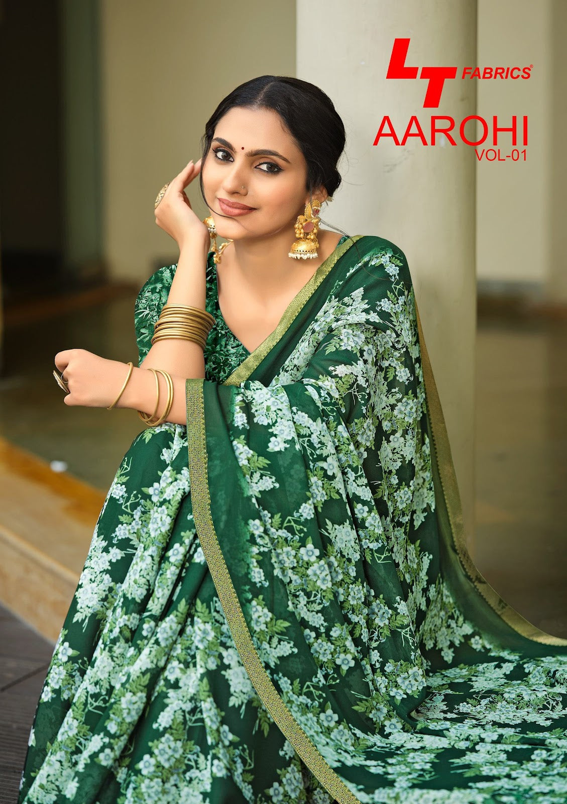 Aarohi Vol 1 Lt Fabrics Sarees Manufacturer