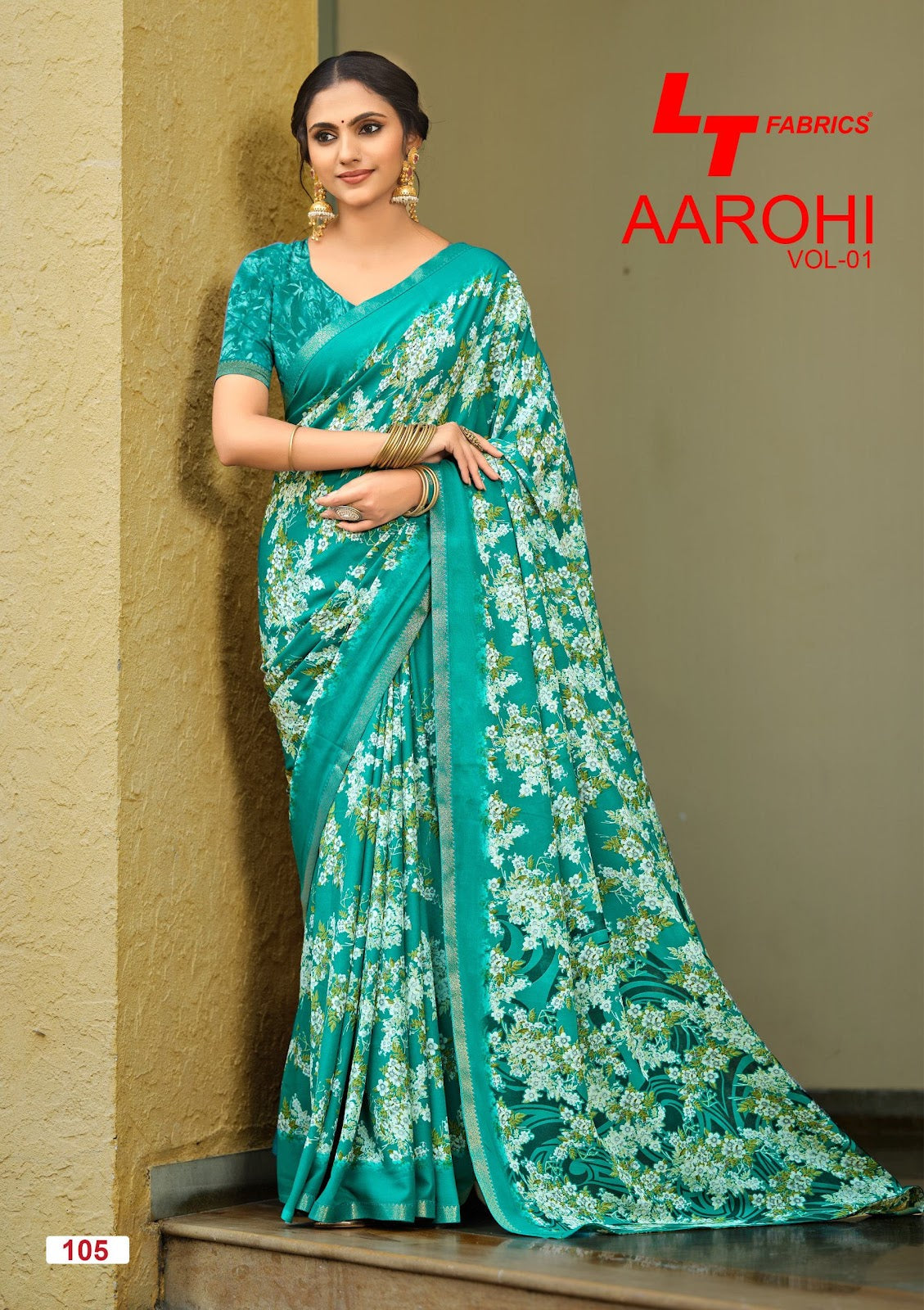 Aarohi Vol 1 Lt Fabrics Sarees Manufacturer