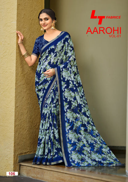 Aarohi Vol 1 Lt Fabrics Sarees Manufacturer