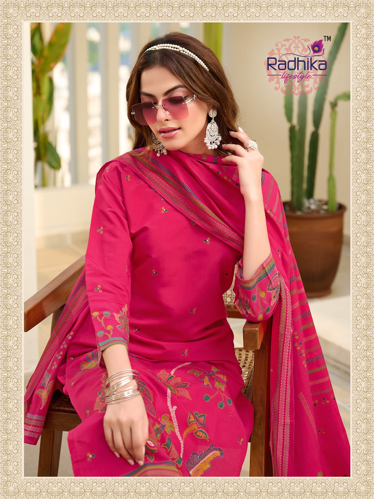 Aarohi Vol 1 Radhika Lifestyle Modal Readymade Pant Style Suits Wholesaler Gujarat
