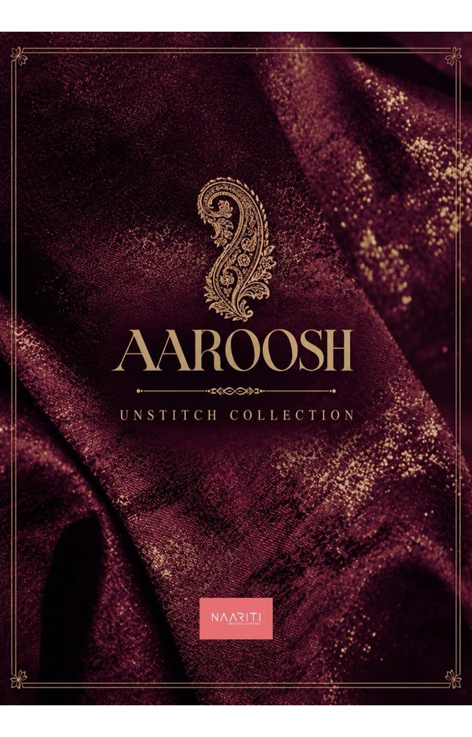 Aaroosh Naariti Silk Jacquard Velvet Suits Exporter India