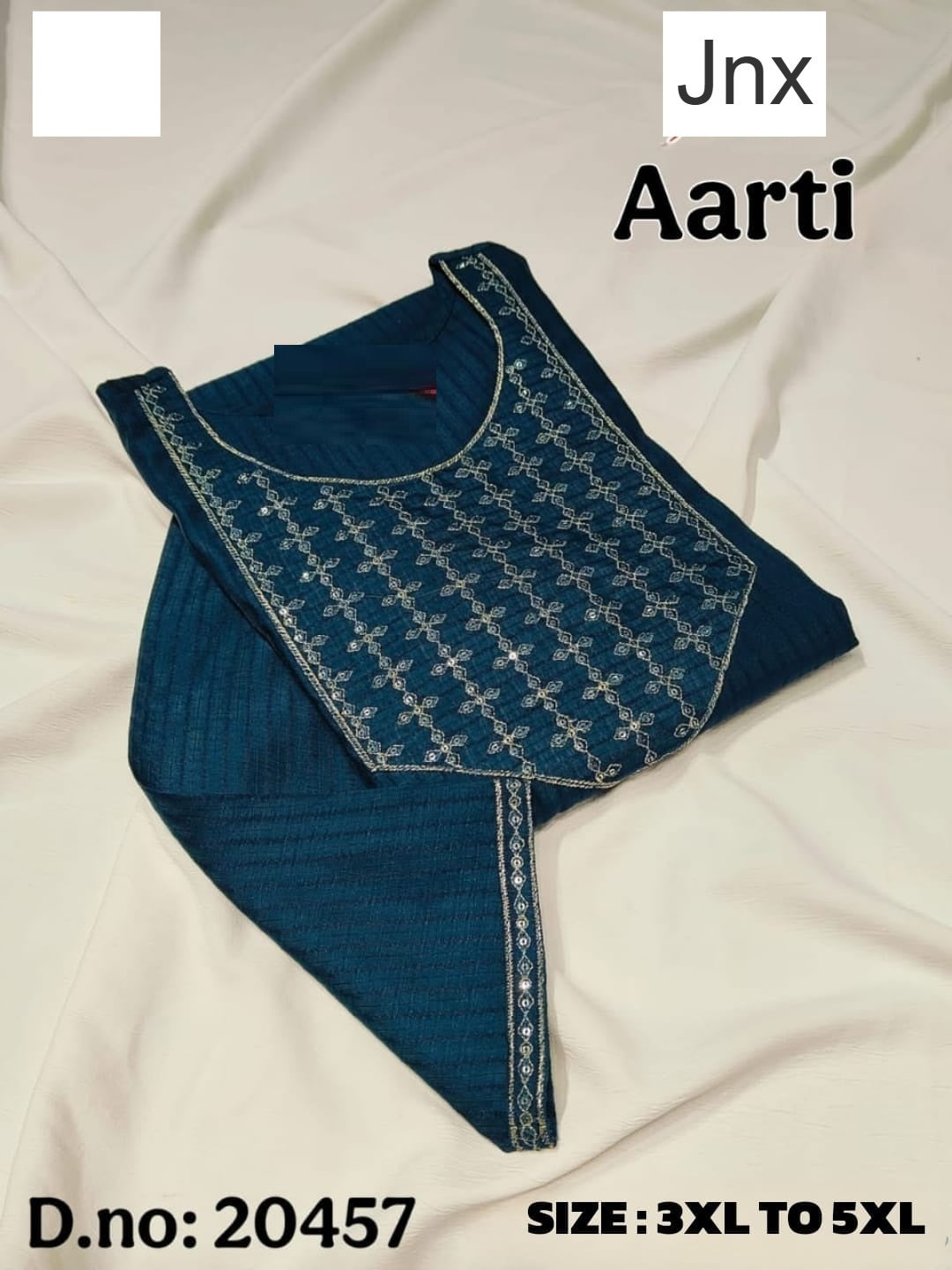 Aarti 020126 Jnx Plus Size Kurtis Manufacturer India