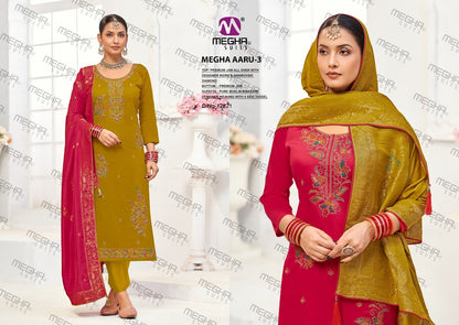 Aaru 3 Megha Jam Pant Style Suits Manufacturer