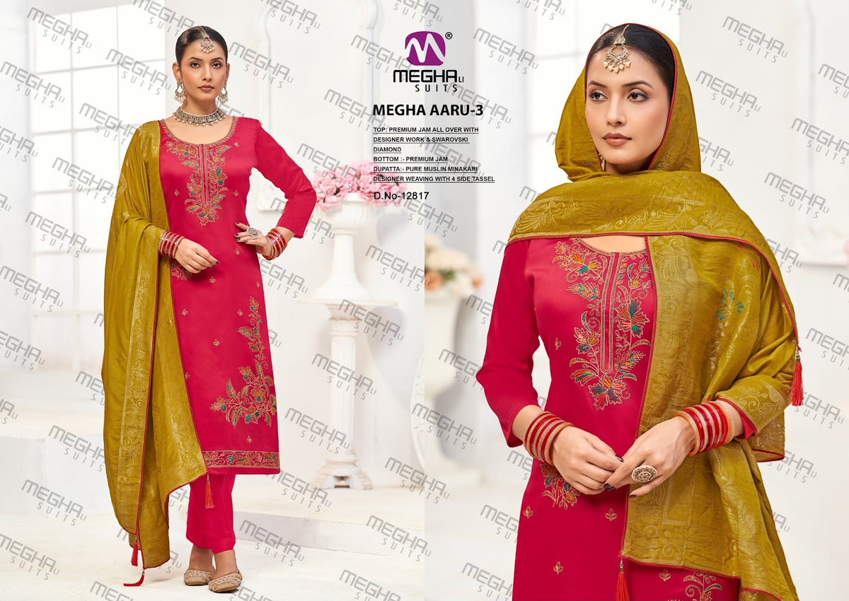 Aaru 3 Megha Jam Pant Style Suits Manufacturer