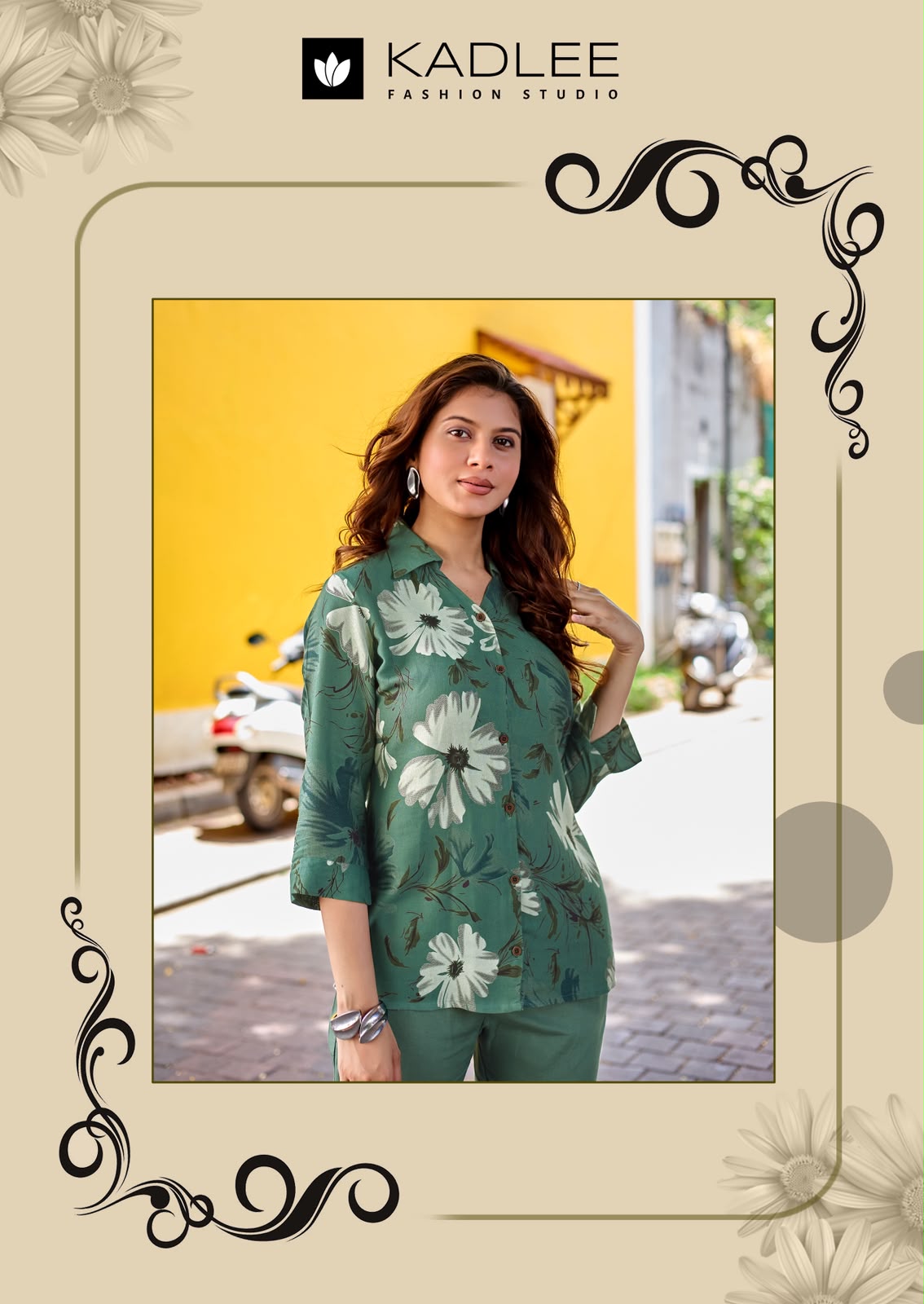 Aaru Kadlee Rayon Co Ord Set Wholesale