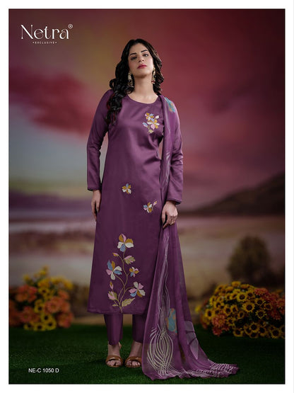 Aarushi Netra Premium Cotton Pant Style Suits Supplier Ahmedabad