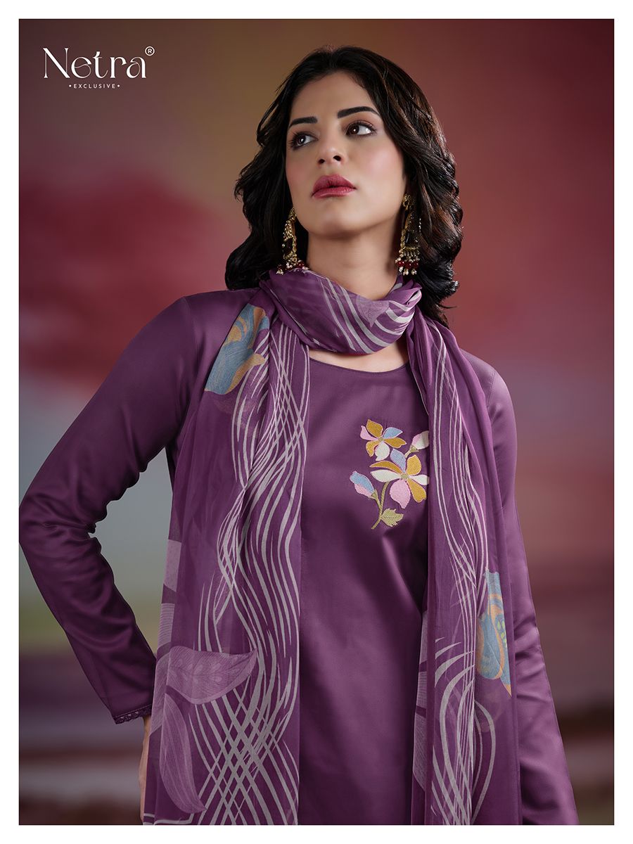 Aarushi Netra Premium Cotton Pant Style Suits Supplier Ahmedabad