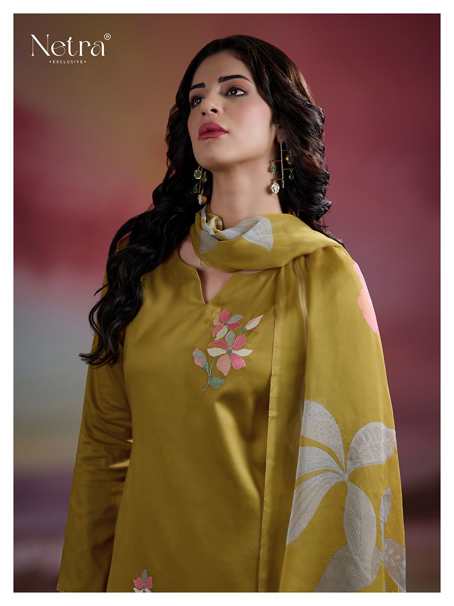 Aarushi Netra Premium Cotton Pant Style Suits Supplier Ahmedabad