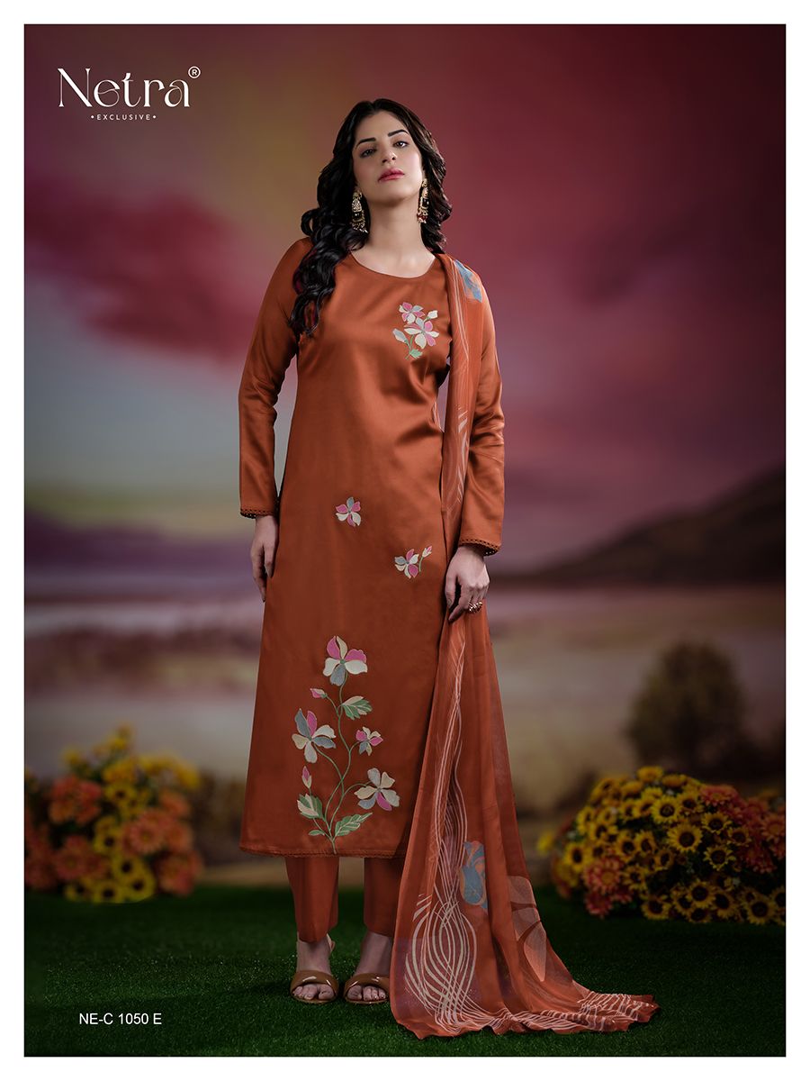 Aarushi Netra Premium Cotton Pant Style Suits Supplier Ahmedabad