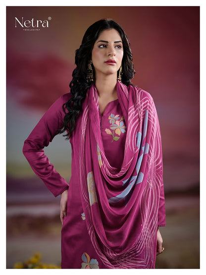 Aarushi Netra Premium Cotton Pant Style Suits Supplier Ahmedabad