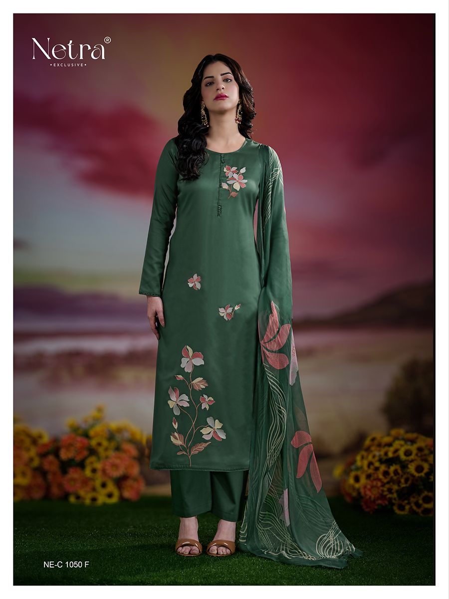 Aarushi Netra Premium Cotton Pant Style Suits Supplier Ahmedabad