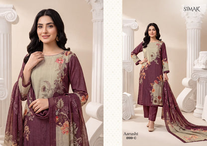 Aarushi Simar Viscose Organza Pant Style Suits Exporter