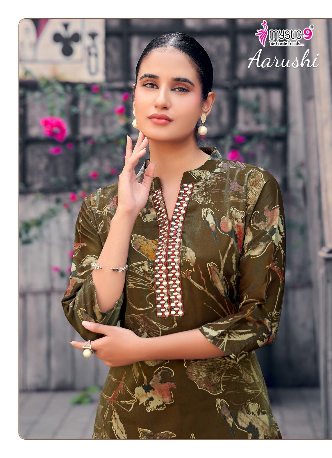 Aarushi Vol 1 Mystic 9 Roman Co Ord Set Manufacturer Ahmedabad