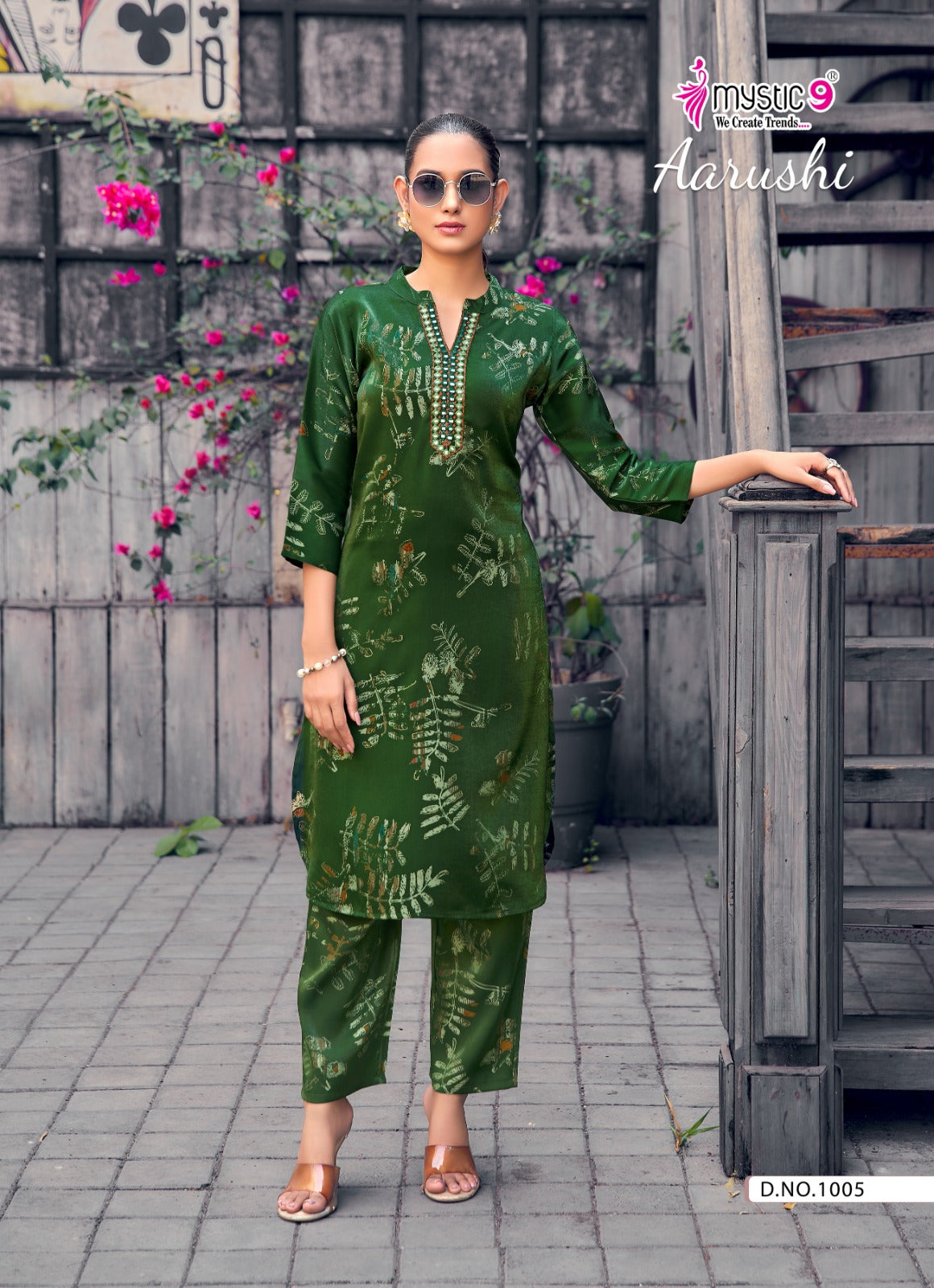 Aarushi Vol 1 Mystic 9 Roman Co Ord Set Manufacturer Ahmedabad