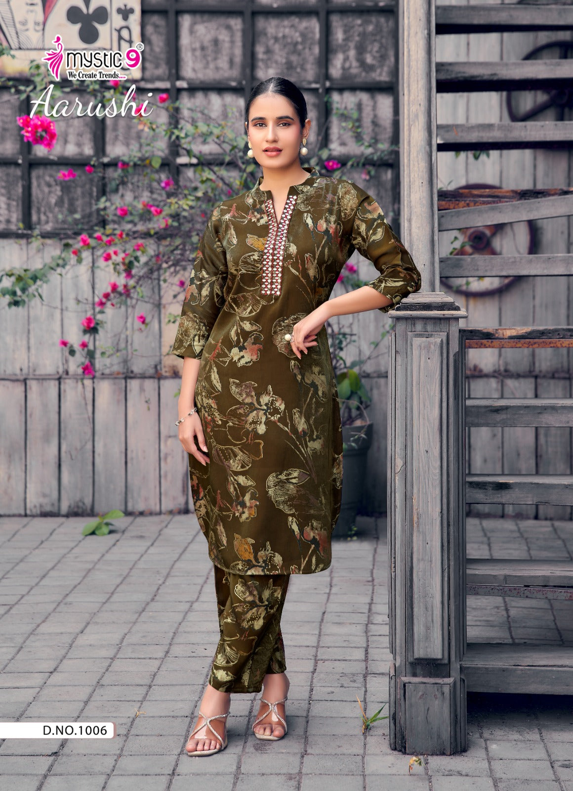 Aarushi Vol 1 Mystic 9 Roman Co Ord Set Manufacturer Ahmedabad