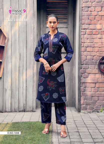 Aarushi Vol 1 Mystic 9 Roman Co Ord Set Manufacturer Ahmedabad