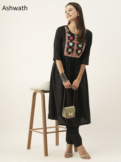 Aarvi Ashwath Magic Cotton Anarkali Kurtis Exporter Gujarat