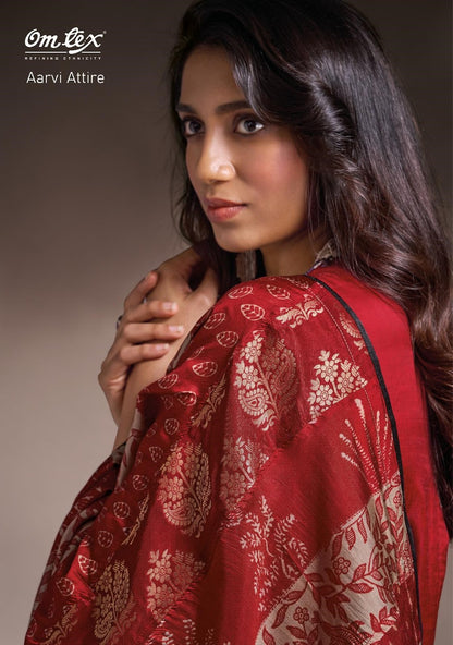 Aarvi Attire Omtex Silk Pant Style Suits Exporter