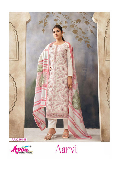 Aarvi Avon Trendz Linen Pant Style Suits Wholesaler Gujarat