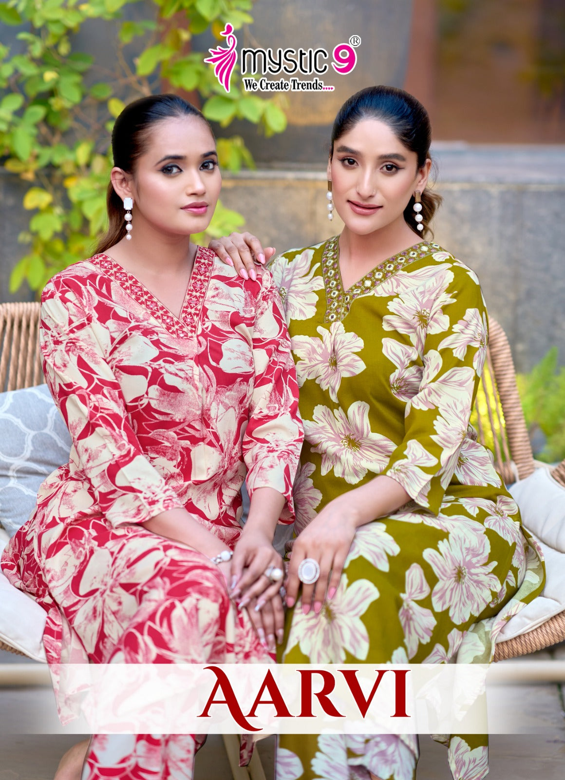 Aarvi Vol 1 Mystic 9 Viscose Co Ord Set Exporter Ahmedabad