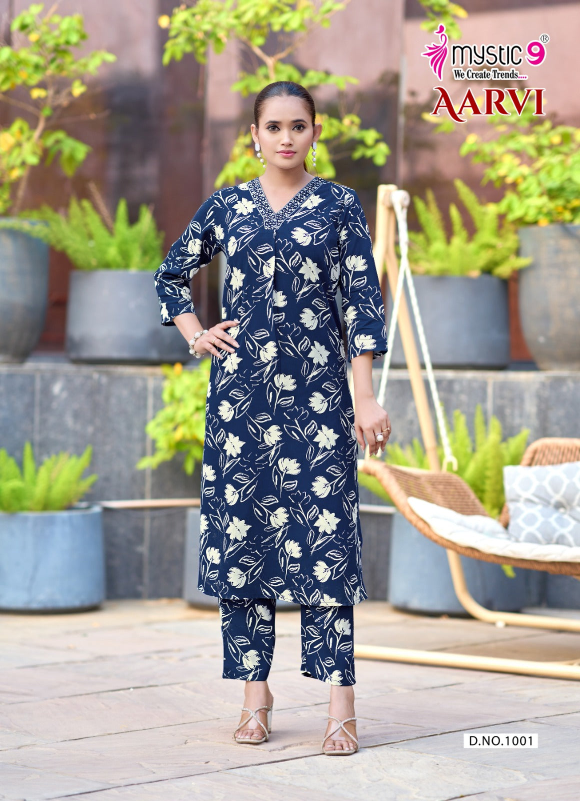 Aarvi Vol 1 Mystic 9 Viscose Co Ord Set Exporter Ahmedabad