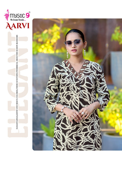 Aarvi Vol 1 Mystic 9 Viscose Co Ord Set Exporter Ahmedabad