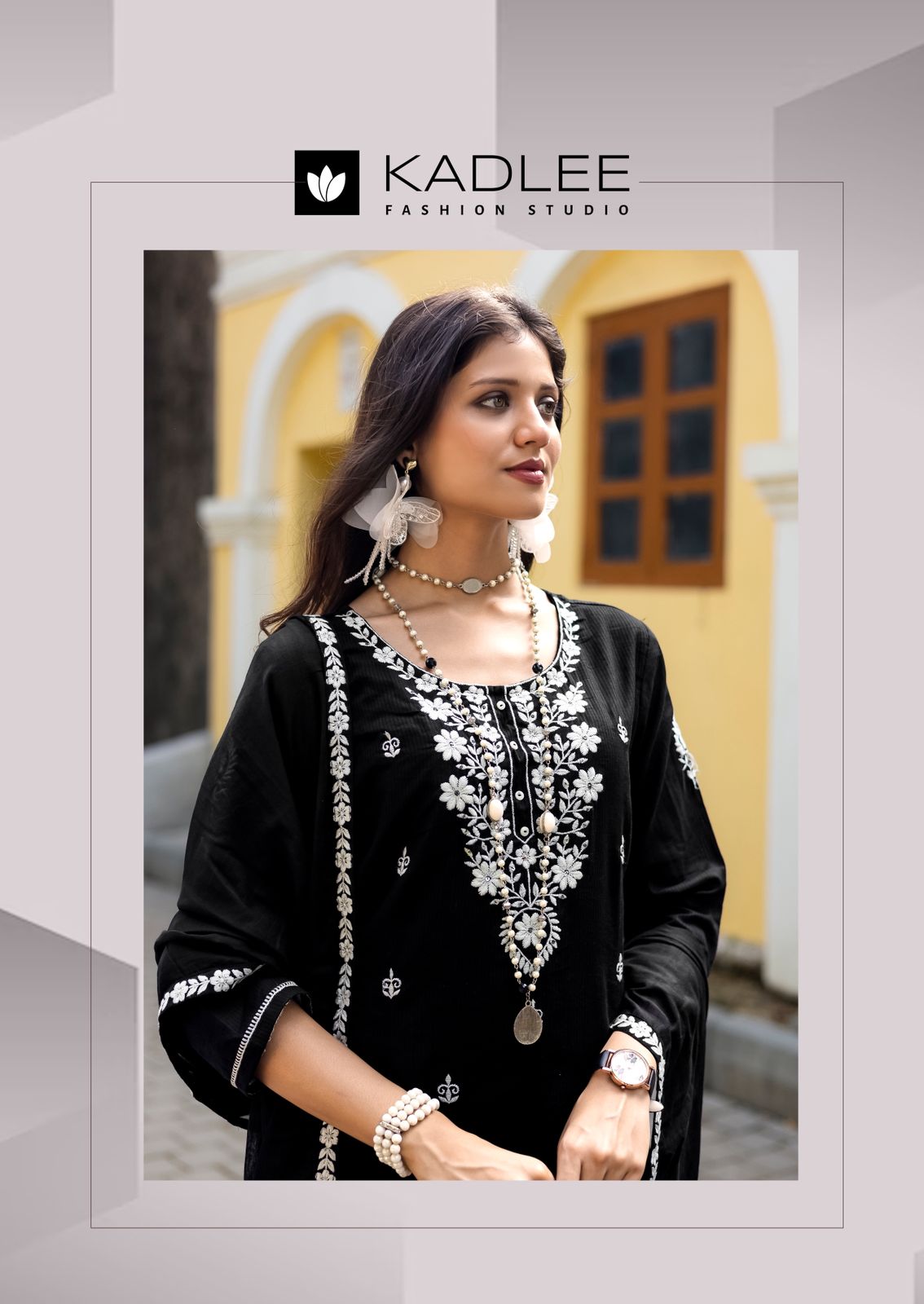 Aarya Kadlee Cotton Readymade Plazzo Style Suits Supplier India