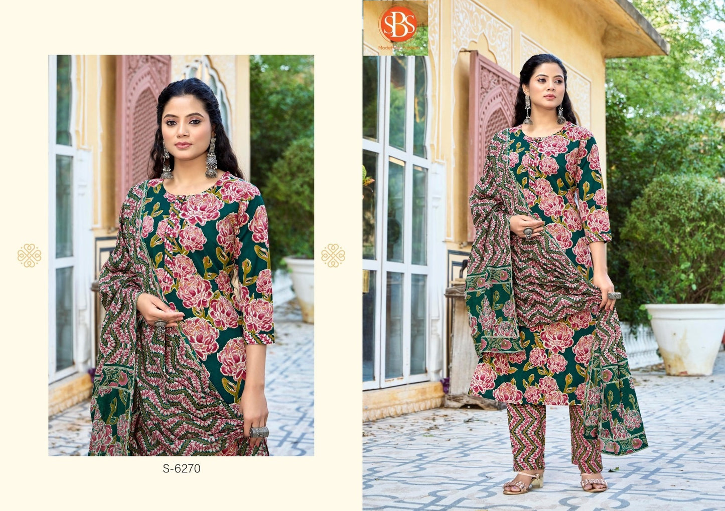 Aarya Sbs Readymade Cotton Pant Suits Wholesaler Gujarat