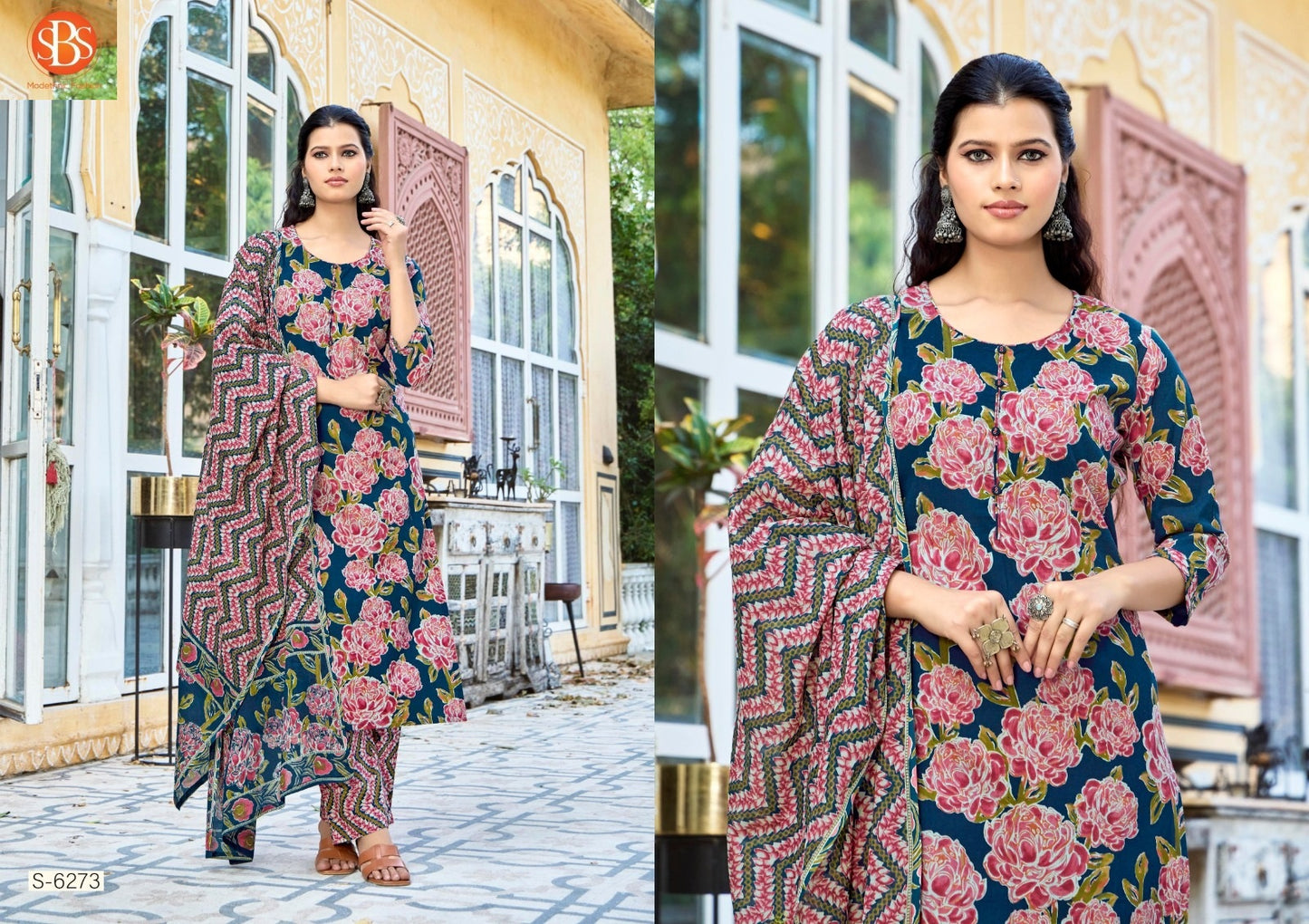 Aarya Sbs Readymade Cotton Pant Suits Wholesaler Gujarat