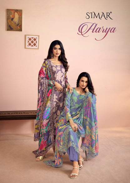 Aarya Simar Pashmina Suits Supplier Gujarat