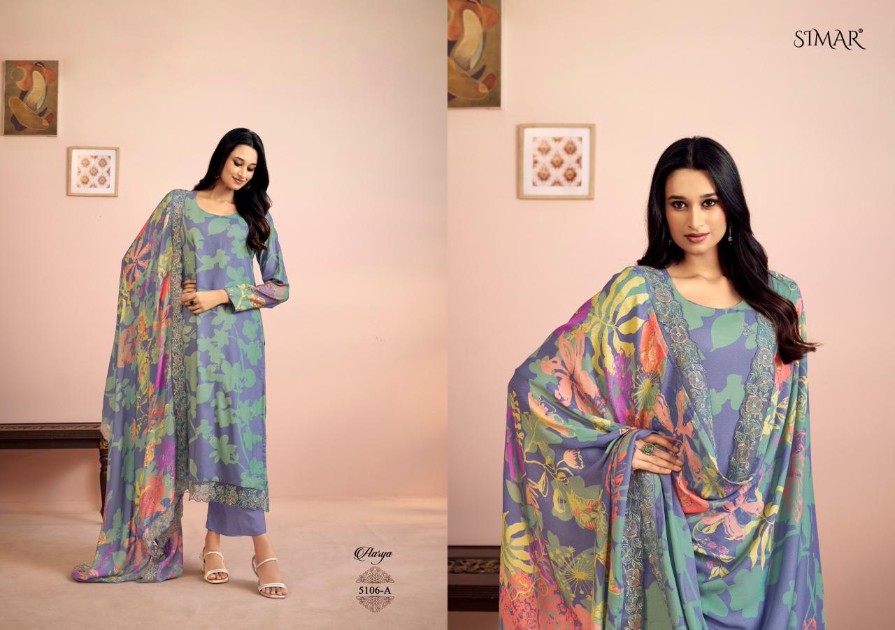 Aarya Simar Pashmina Suits Supplier Gujarat