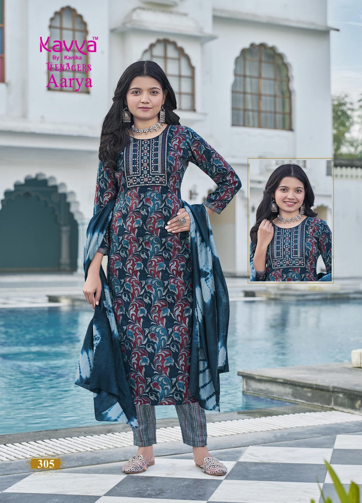 Aarya Vol 3 Kavya Capsule Girls Readymade Pant Suits Wholesale Price