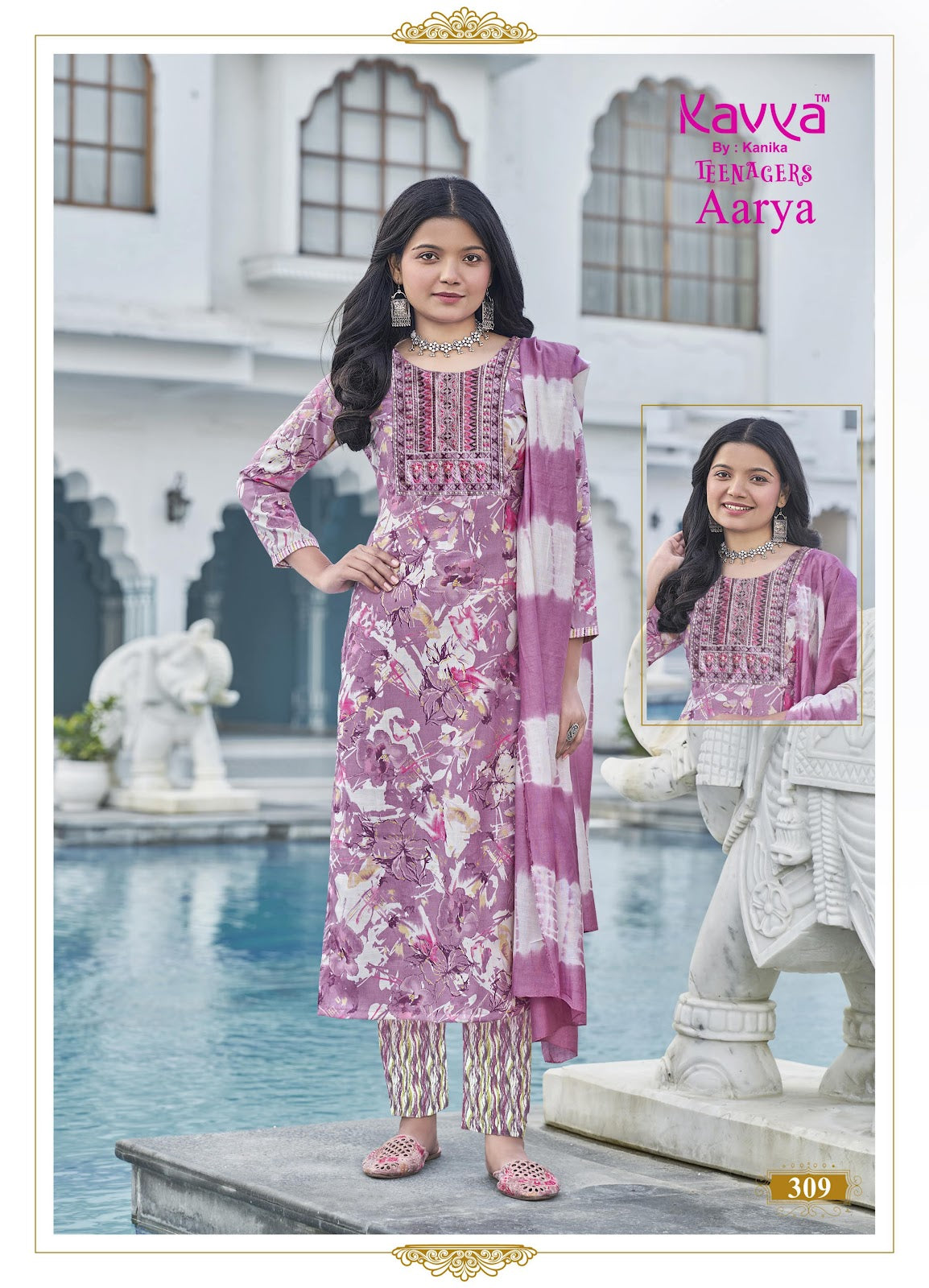 Aarya Vol 3 Kavya Capsule Girls Readymade Pant Suits Wholesale Price