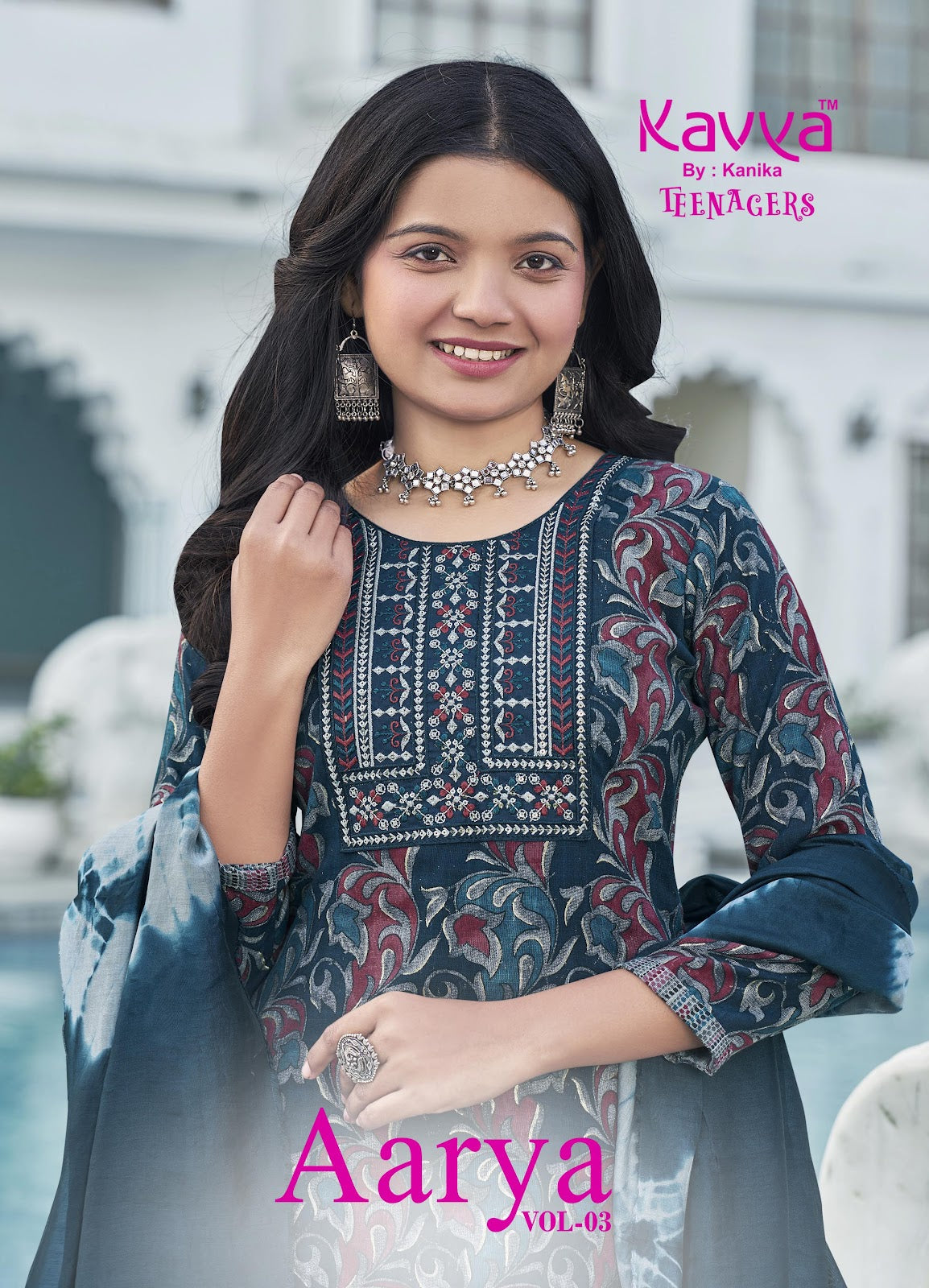 Aarya Vol 3 Kavya Capsule Girls Readymade Pant Suits Wholesale Price